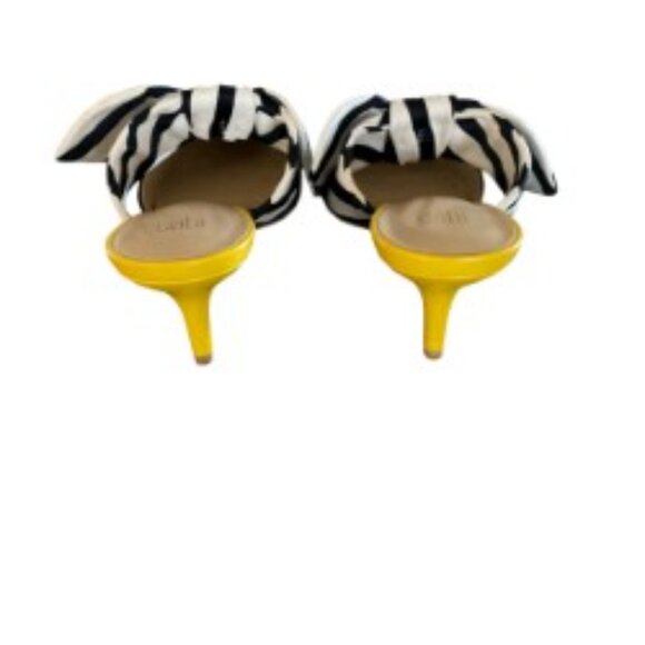 Cabi Striped Bow Kitten heels 9.5 - Picture 5 of 6